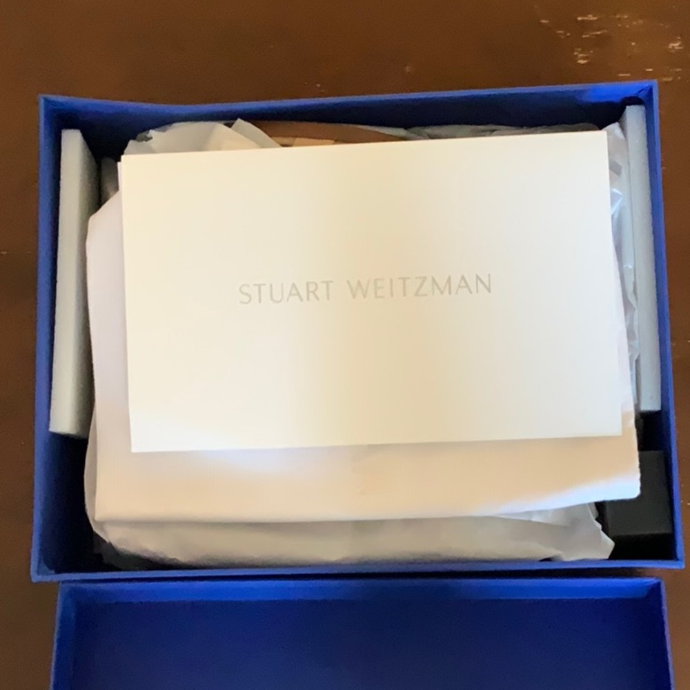 NWT Stuart Weitzman Harbor Wedge Sandal, Sz 6.5